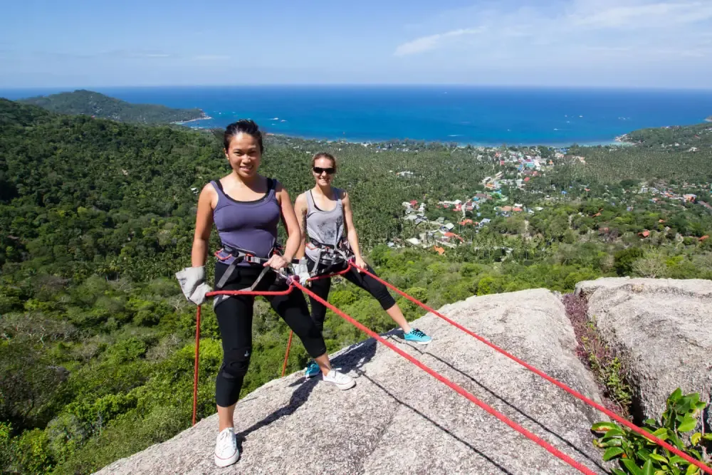 Скалолазание на Ко Тао — гранитные валуны